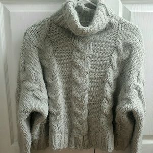 Cozy cable sweater
